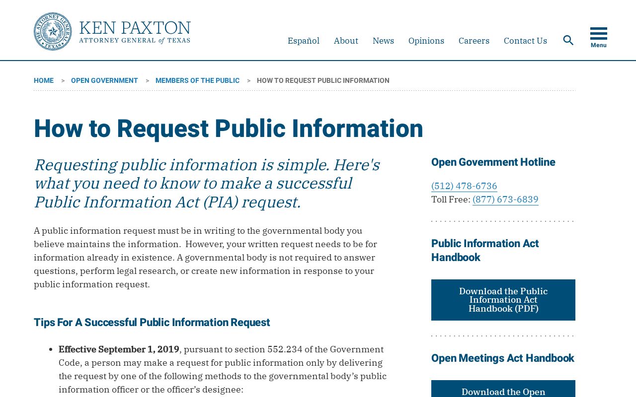 Texas Public Information Act route for Victoria County arrest records